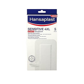 Hansaplast Med+ Sensitive 4XL Sterile Plasters x5