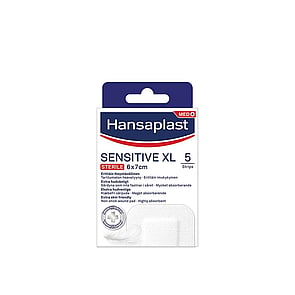 Hansaplast Med+ Sensitive XL Sterile Plasters x5