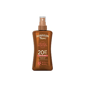 Hawaiian Tropic Glowing Protection Dry Spray Oil SPF20 200ml