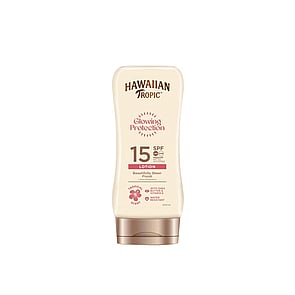 Hawaiian Tropic Glowing Protection Sun Lotion SPF15 180ml