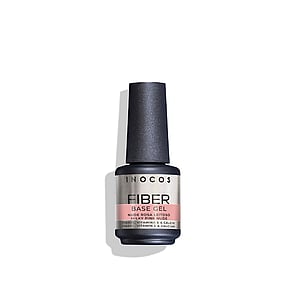 INOCOS Fiber Base Gel Milky Pink Nude 15ml (0.5floz)