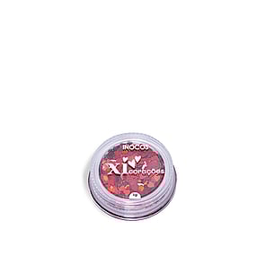 INOCOS Xi-Heart Glitter Red 1g (0.03oz)