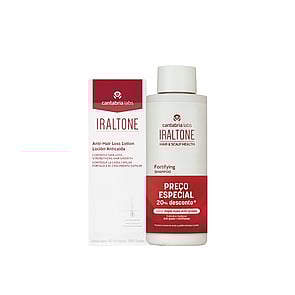 Iraltone Anti-Hair Loss Lotion 100ml + Iraltone Fortifying Shampoo 200ml