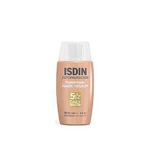 ISDIN Fotoprotector Fusion Water Magic Solcreme SPF50 Color Medium 50ml