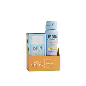 ISDIN Fotoprotector Fusion Water Magic SPF50 50ml + ISDIN Fotoprotector Transparent Spray Wet Skin SPF50 100ml