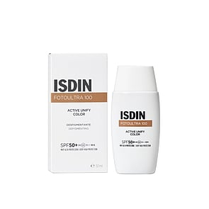 ISDIN FotoUltra 100 Active Unify Color Fusion Fluid SPF50+ Sunscreen 50ml
