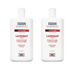 ISDIN Lambdapil Anti Hair Loss Shampoo 400ml x2 (2x13.53fl oz)