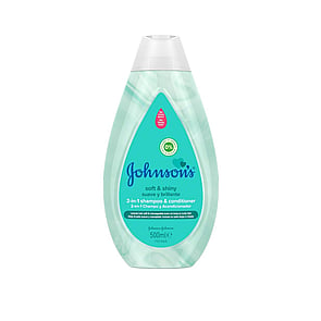 Johnson's Baby Soft & Shiny 2-in-1 Shampoo & Conditioner 500ml (16.9 fl oz)
