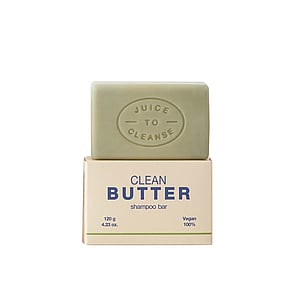 Juice to Cleanse Clean Butter Shampoo Bar 120g
