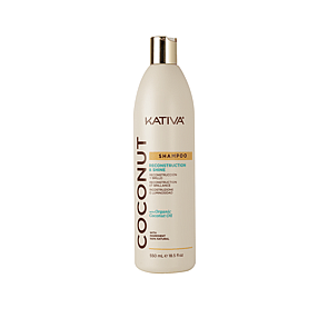 Kativa Coconut Reconstruction & Shine Shampoo 550ml (18.5 fl oz)