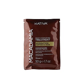 Kativa Macadamia Hydration Softness & Shine Deep Hydration Treatment 50g