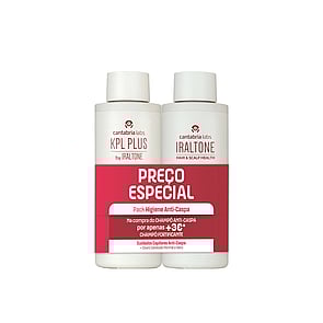 KPL Plus Dermatological Shampoo 200ml + Iraltone Fortifying Shampoo 200ml