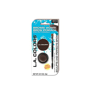 L.A. Colors Browie Wowie Brow Pomade CBBP782 Dark Brown 3g