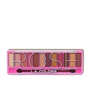 L.A. Colors Color Vibe Eyeshadow Palette CES788 Rose