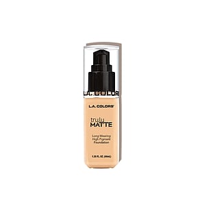 L.A. Colors Truly Matte Foundation CLM351 Porcelain 40ml
