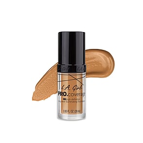 L.A. Girl Pro Coverage HD Illuminating Foundation Nude Beige 28ml (0.95fl oz)
