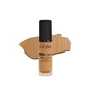 L.A. Girl Pro Matte HD Foundation Light Tan 30ml
