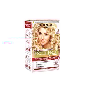 L'Oréal Paris Excellence Creme Hair Dye 10 Natural Baby Blonde
