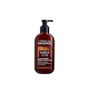 L'Oréal Paris Men Expert Barber Club Beard, Face & Hair Wash 200ml