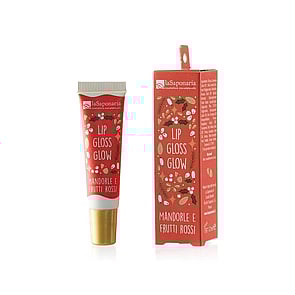 La Saponaria Lip Gloss Glow Almonds & Red Fruits 12ml (0.40floz)