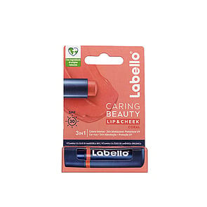 Labello Caring Beauty Lip & Cheek SPF30 Coral 4.8g