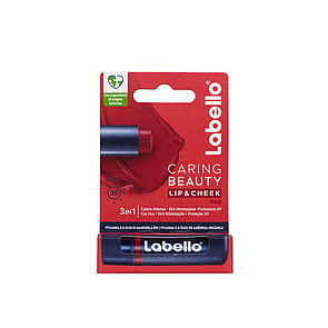 Labello Caring Beauty Lip & Cheek SPF30 Red 4.8g