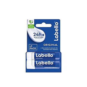 Labello Original Lip Balm 4.8g x2