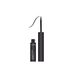 Lamel Liquid Long-Lasting Eyeliner With Hard Brush 402 Graphite Black 4ml