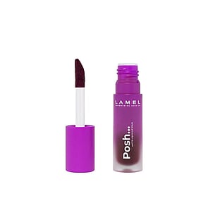 Lamel Posh... Matte Liquid Lip Stain 412 Burgundy 4ml