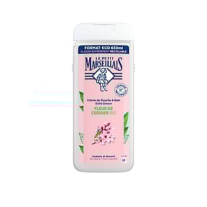 Le Petit Marseillais Extra Gentle Shower Cream with Organic Cherry Blossom 650ml