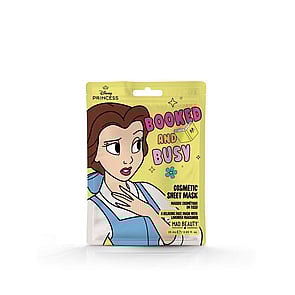 Mad Beauty Disney Princess Express Yourself Belle Cosmetic Sheet Mask 25ml