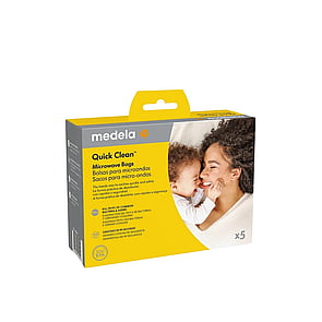 Medela Quick Clean™ Microwave Sterilizer Bags x5