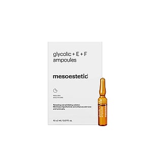 Mesoestetic Glycolic + E + F Ampoules- 10x2ml