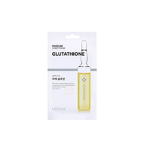 Missha Mascure Whitening Solution Glutathione Sheet Mask 28ml