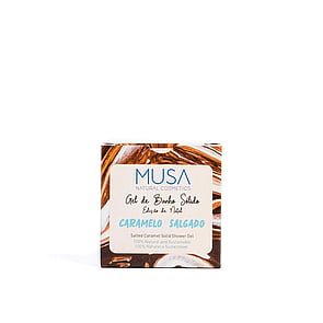 MUSA Natural Cosmetics Gel doccia solido al caramello salato 50 g