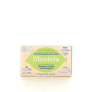 Mustela BIO Organic Shampoo & Body Cleansing Bar 75g (2.64 oz)