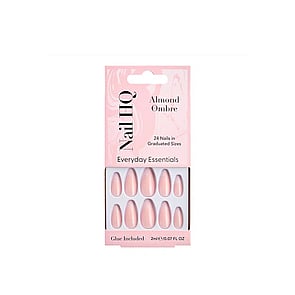 Nail HQ Everyday Essentials Almond Ombre Nails x24