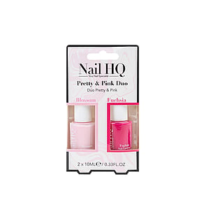 Nail HQ Pretty & Pink Duo 10ml x2