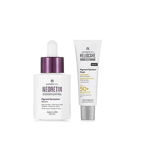 Neoretin Discrom Control Pigment Neutralizer Serum 30ml + Heliocare 360 Pigment Solution Fluid SPF50+ Dark Spots 50ml