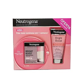 Neutrogena Bright Boost Gel Cream 50ml + Resurfacing Face Polish 75ml
