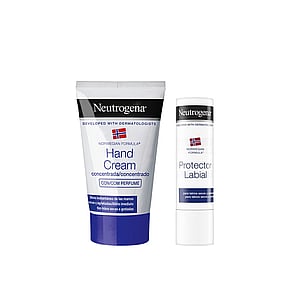 Neutrogena Concentrated Hand Cream 50ml + Lipstick 4.8g