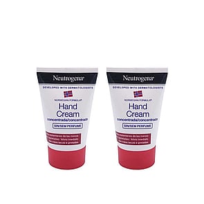 Neutrogena Concentrated Hand Cream Fragrance-Free 50ml x2 (2x1.69fl oz)