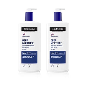 Neutrogena Deep Moisture Body Lotion Dry Skin 750ml x2