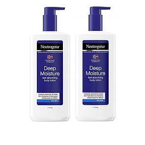 Neutrogena Deep Moisture Body Lotion Dry Skin 750ml x2
