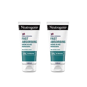 Neutrogena Feet Cream Fast Absorbing 100ml x2