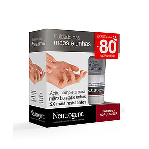 Neutrogena Hand & Nail Cream 75ml x2 (2x2.54fl oz)