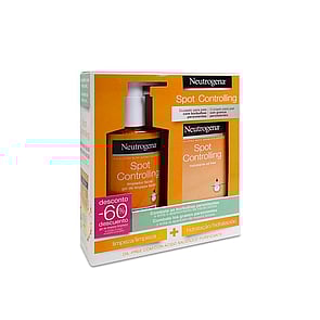 Neutrogena Spot Controlling Cleansing Gel 200ml + Moisturizer 50ml