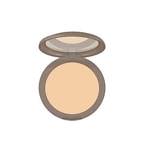 Neve Cosmetics Flat Perfection Powder Foundation Medium Warm 8g