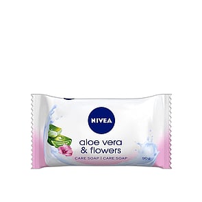 Nivea Aloe Vera & Flowers Care Soap Bar 90g (3.17oz)