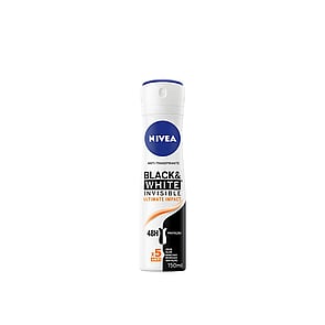 Nivea Black & White Invisible Ultimate Impact Deodorant Spray 150ml